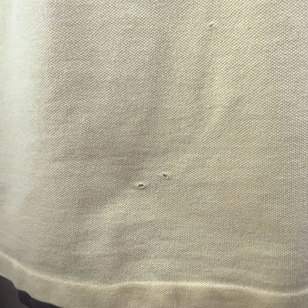 Long Sleeved Yellow Polo by Ralph Lauren in Pre-Loved Condition Custom Fit XXL